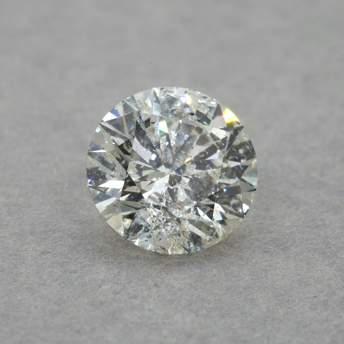 2.23 Carat Round Diamond, J I3, GIA Certified