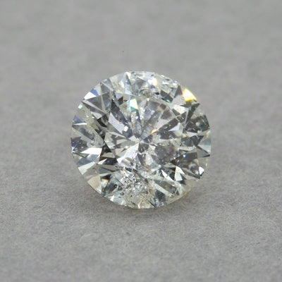 2.23 Carat Round Diamond, J I3, GIA Certified