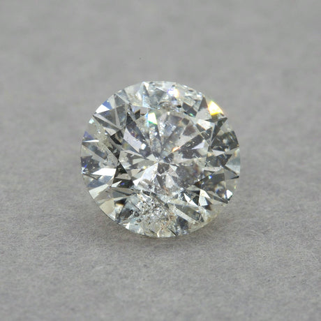 2.23 Carat Round Diamond, J I3 - loose diamond