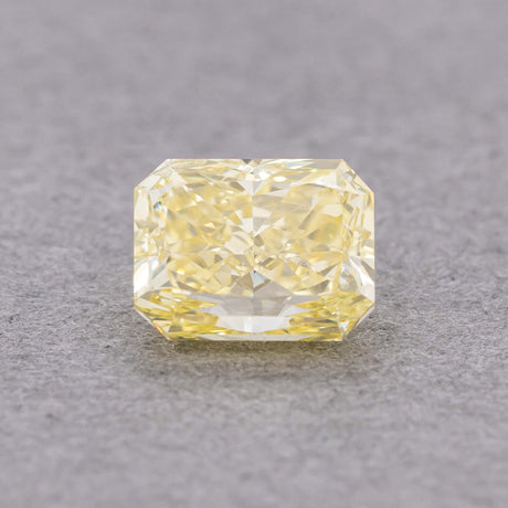 0.55 Carat Fancy Intense Yellow Radiant Diamond, SI2 - loose diamond