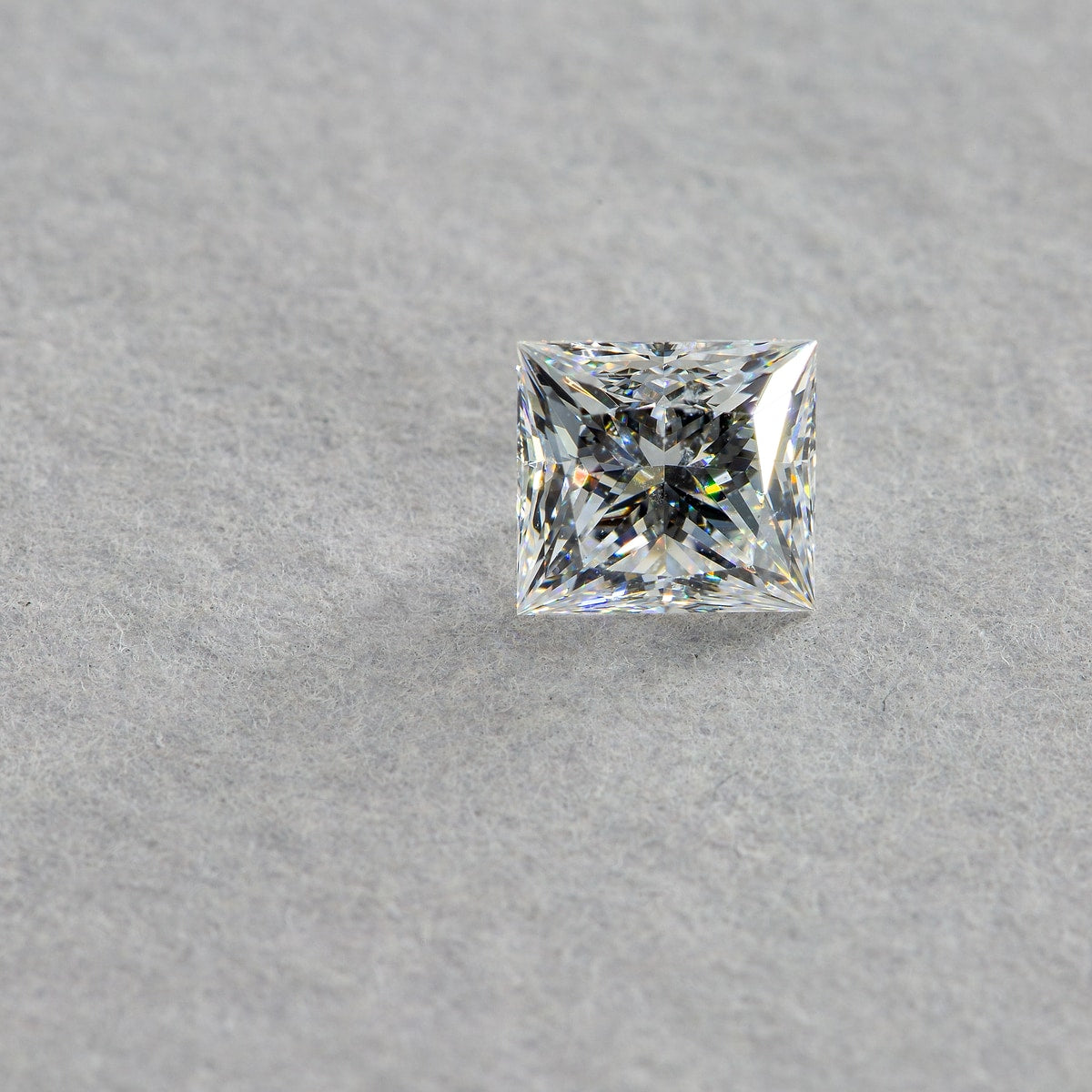 0.77 Carat Princess Diamond, E SI2, GIA Certified