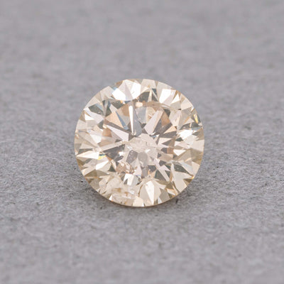 0.52 Carat Brown Round Diamond, I1