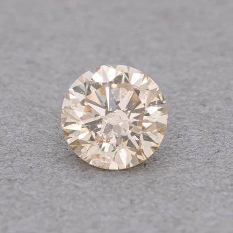 0.52 Carat Brown Round Diamond, I1 - loose diamond