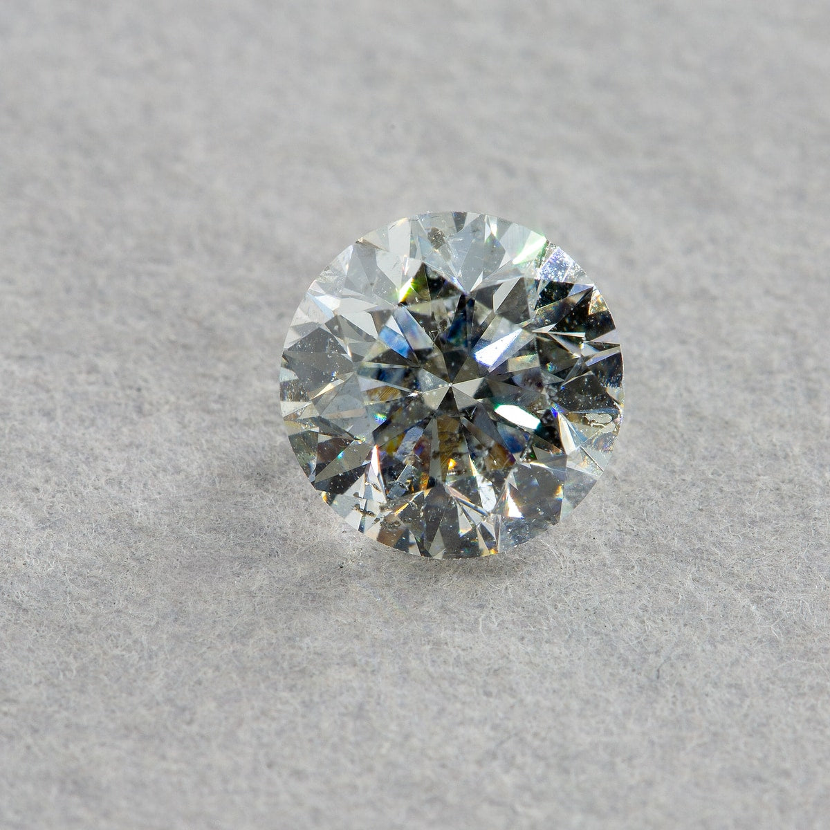 1.01 Carat Round Diamond, I I1, GIA Certified