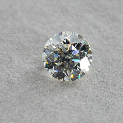 0.5 Carat Round Diamond, K SI2, GIA Certified