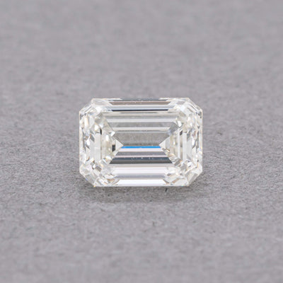 0.90 Carat Emerald Diamond, I VVS2, GIA Certified