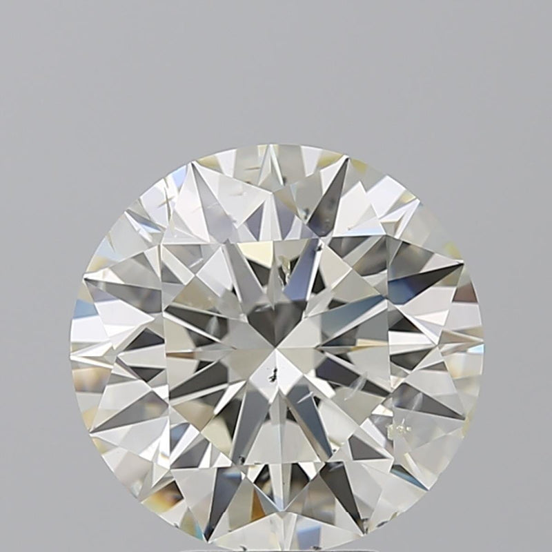 5.23 Carat Round Diamond, L SI2, GIA Certified