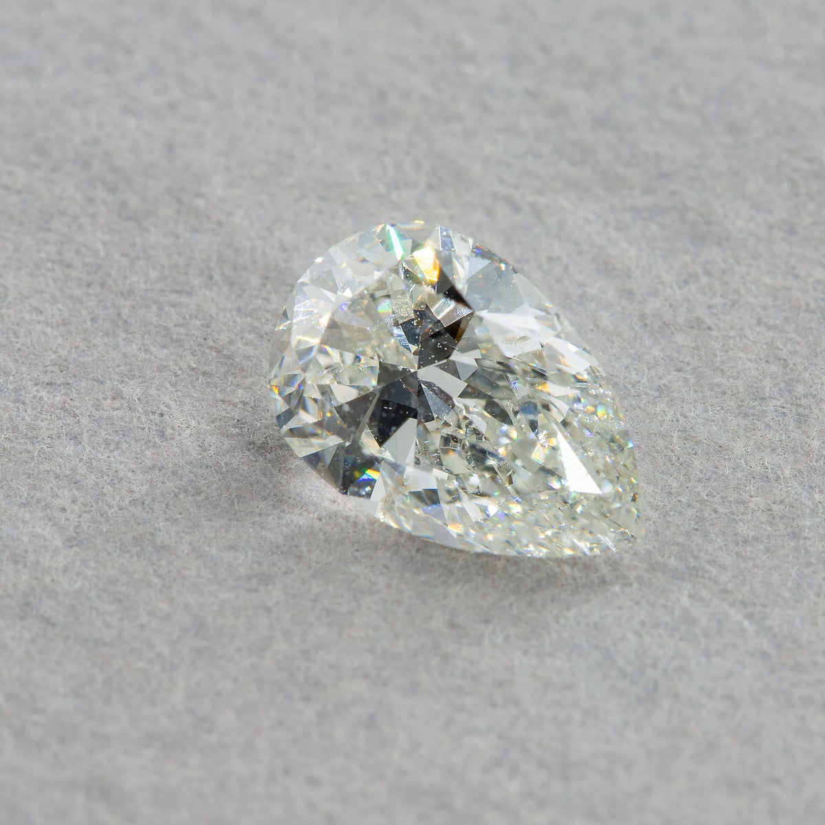 0.94 Carat Pear Diamond, I SI2, GIA Certified