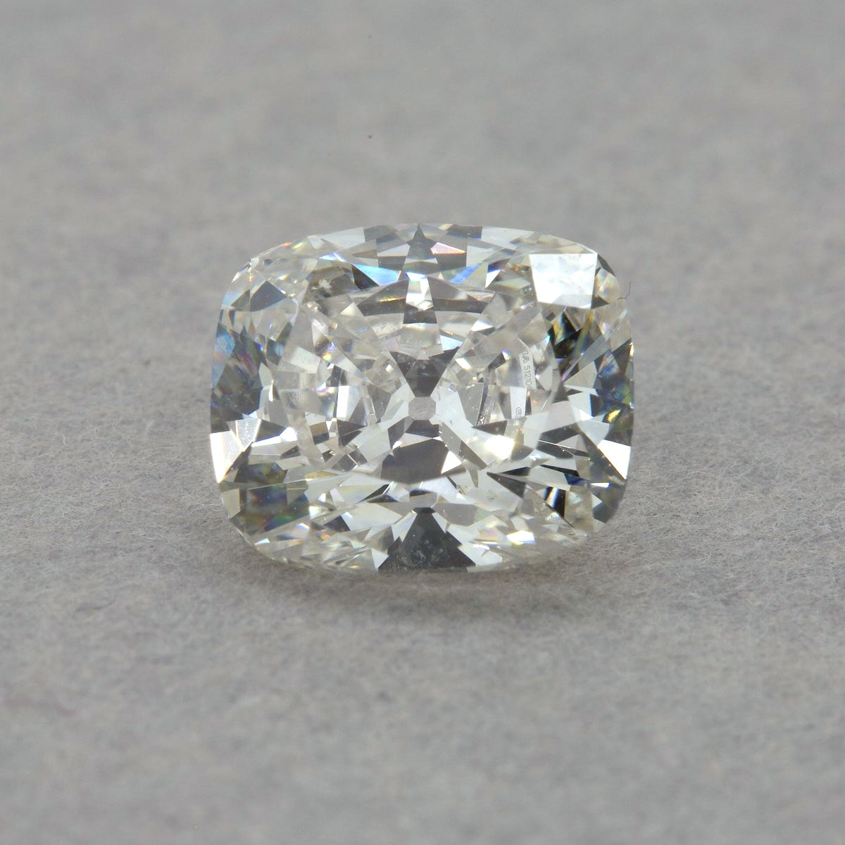 1.57 Carat Cushion Diamond, G SI1, GIA Certified