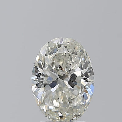 2.01 Carat Oval Diamond, K VS1, GIA Certified