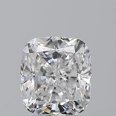 2.01 Carat Cushion Diamond, D SI2, GIA Certified
