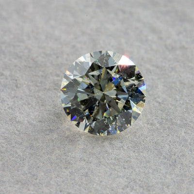 0.5 Carat Round Diamond, M SI1, GIA Certified