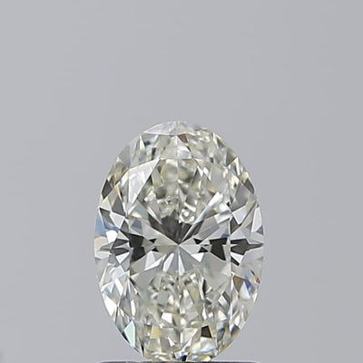1.00 Carat Oval Diamond, J VVS1, GIA Certified