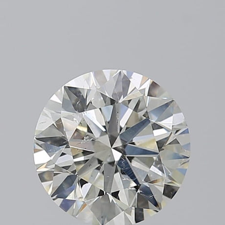 2.57 Carat Round Diamond J SI2