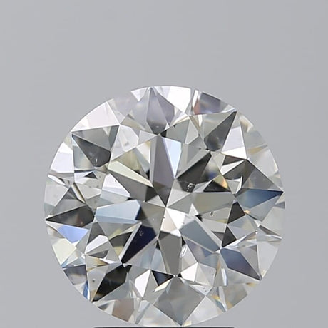 4.0 Carat Round Diamond J SI2