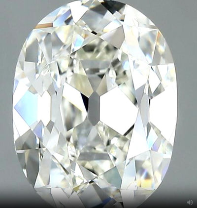 3.01 Carat Oval Diamond, I VVS1, GIA Certified