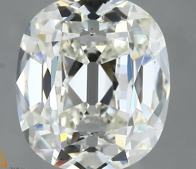 2.51 Carat Old Mine Brilliant Diamond, K VS2, GIA Certified