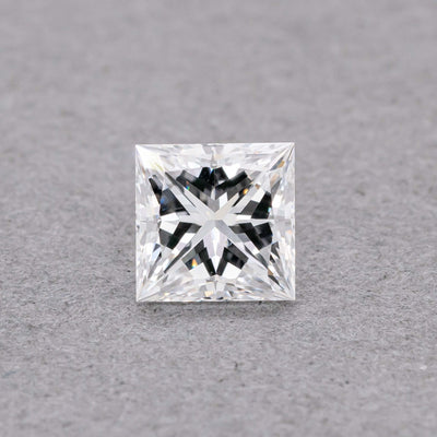 0.54 Carat Princess Diamond, D SI1, GIA Certified