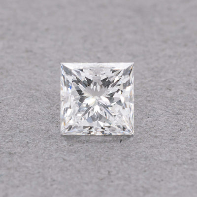 0.52 Carat Princess Diamond, D SI2