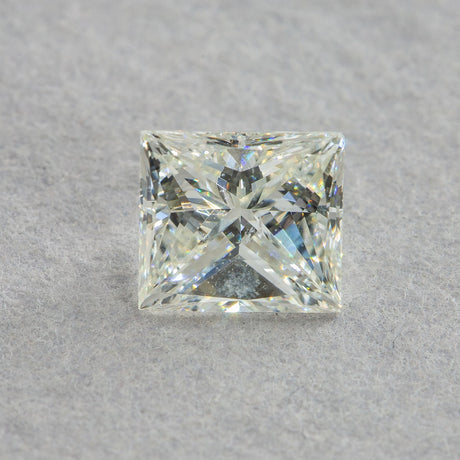 0.79 Carat Princess Diamond, K I1 - loose diamond