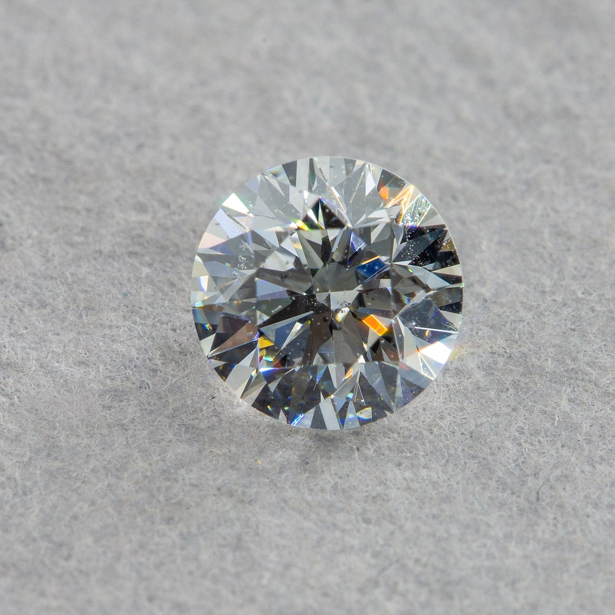 0.45 Carat Round Diamond, F SI2, GIA Certified