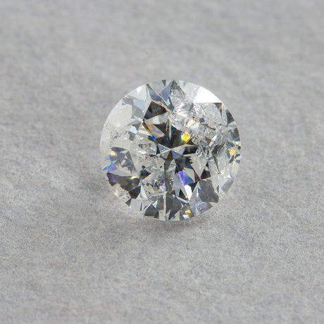 1.22 Carat Round Diamond, J I2 - loose diamond