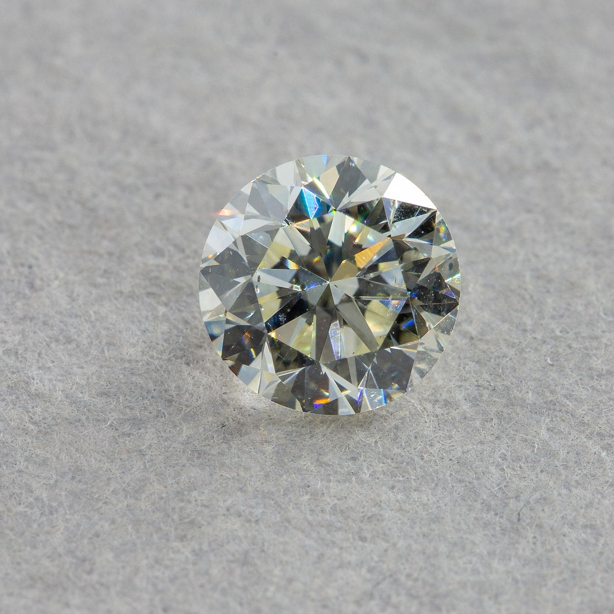 0.54 Carat Round Diamond, L SI2, GIA Certified