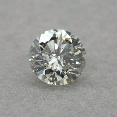 1.67 Carat Round Diamond, J I2, GIA Certified