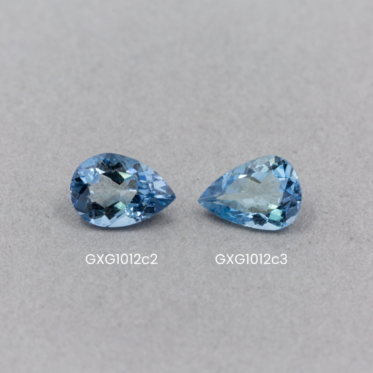 0.53 Carat Aquamarine - Pear