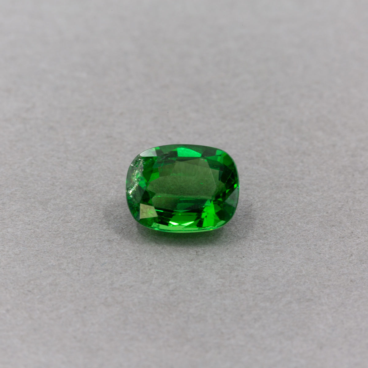 1.54 Carat Garnet - Tsavorite - Cushion