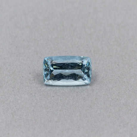 1.72 Carat Aquamarine Blue Radiant