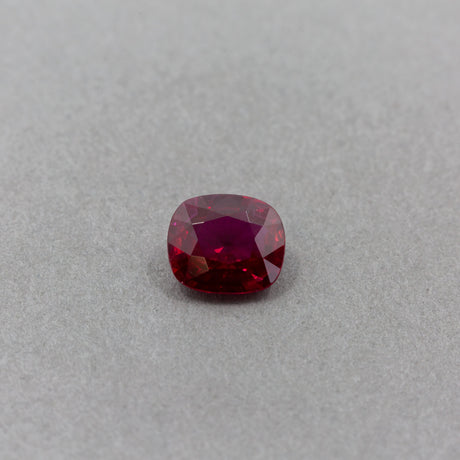 1.2 Carat Ruby Red Cushion