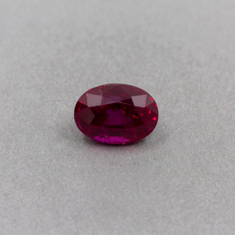 3.34 Carat Ruby Red Oval