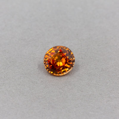 1.45 Carat Sapphire - Orange - Round