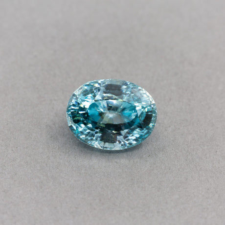 5.1 Carat Zircon Blue Oval