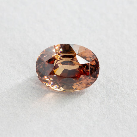 7.25 Carat Zircon Brown Oval