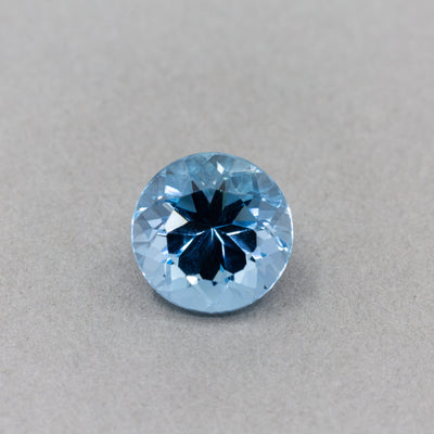 3.21 Carat Aquamarine - Round