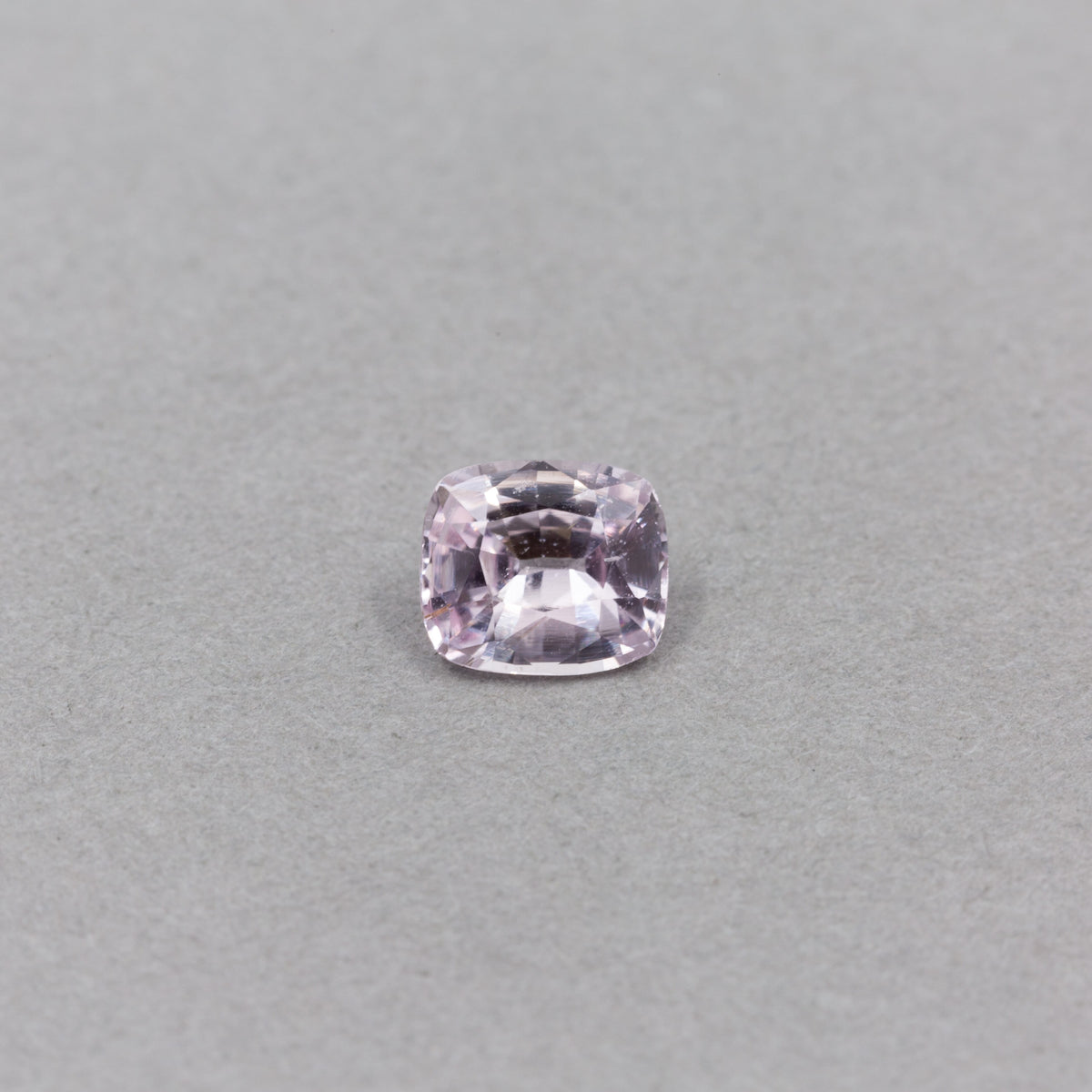 0.96 Carat Sapphire - Peach - Cushion