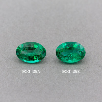 0.63 Carat Emerald - Oval