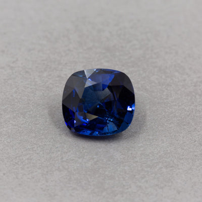 2.89 Carat Sapphire - Blue - Cushion