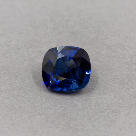 2.89 Carat Sapphire - Blue Blue Cushion