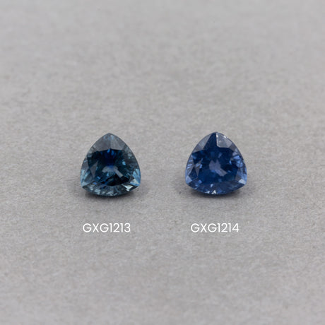 0.56 Carat Sapphire - Blue Blue Trillion