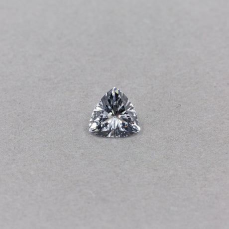 0.83 Carat Sapphire - White Colorless Trillion