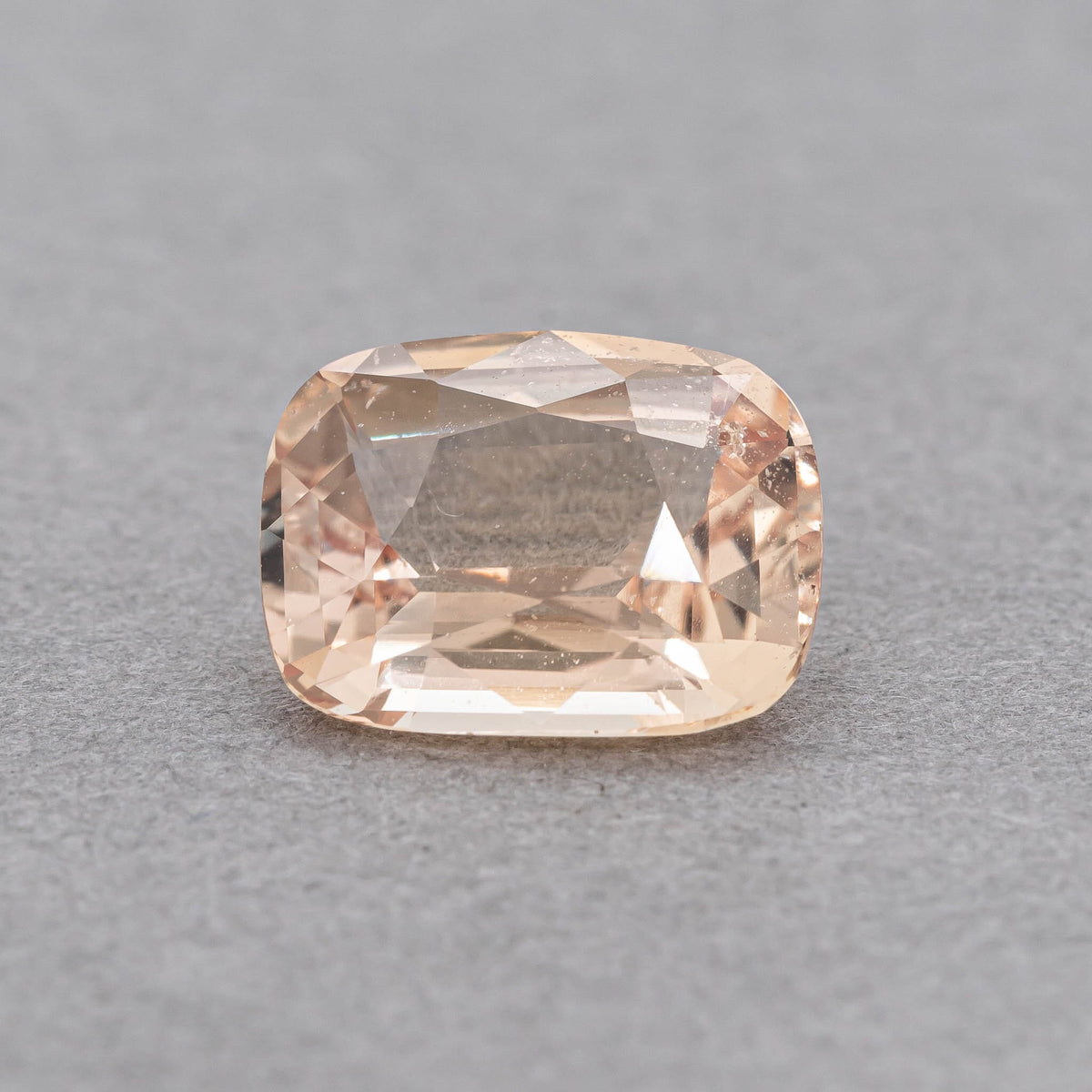 2.22 Carat Sapphire - Orangy Yellow - Cushion