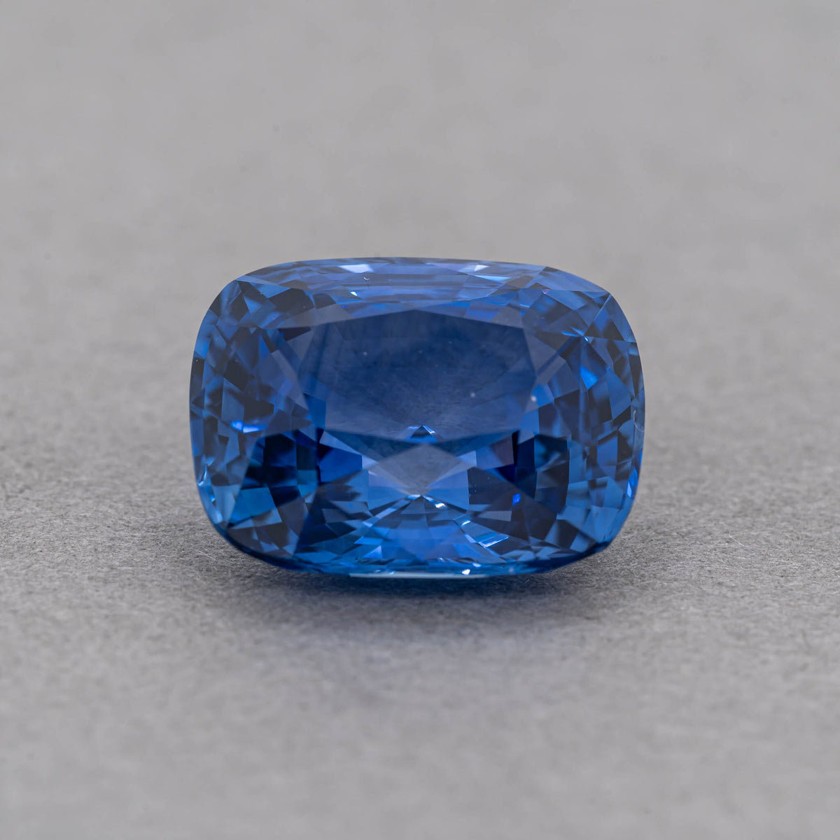8.04 Carat Sapphire - Blue - Cushion