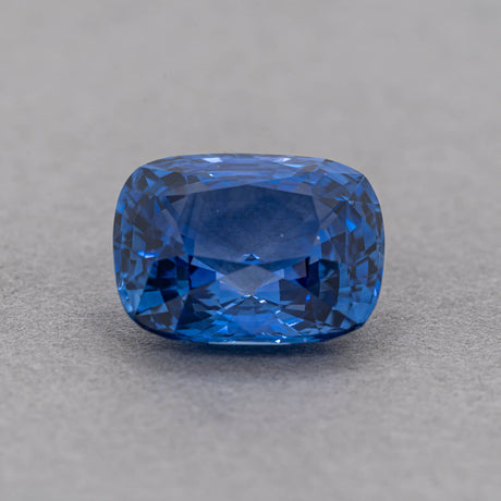 8.04 Carat Sapphire - Blue Blue Cushion