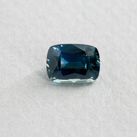 3.02 Carat Sapphire Blue Cushion