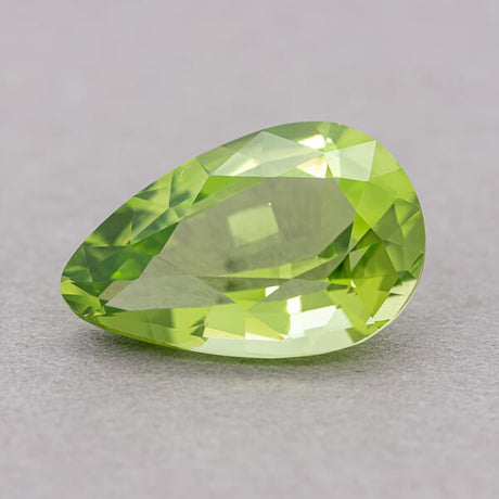 6.03 Carat Peridot Green Pear