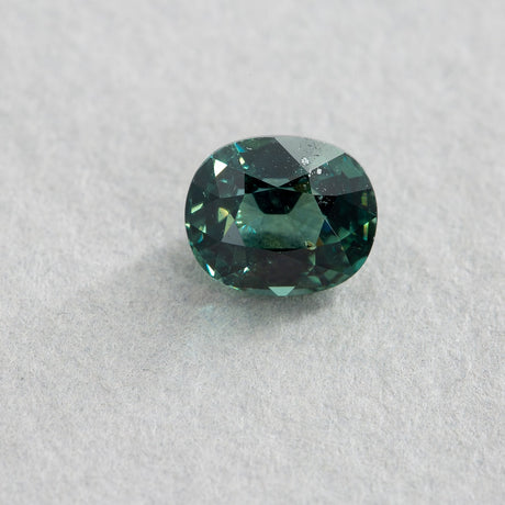 1.66 Carat Sapphire Green Oval