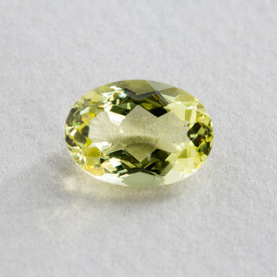 5.62 Carat Quartz - Green - Oval
